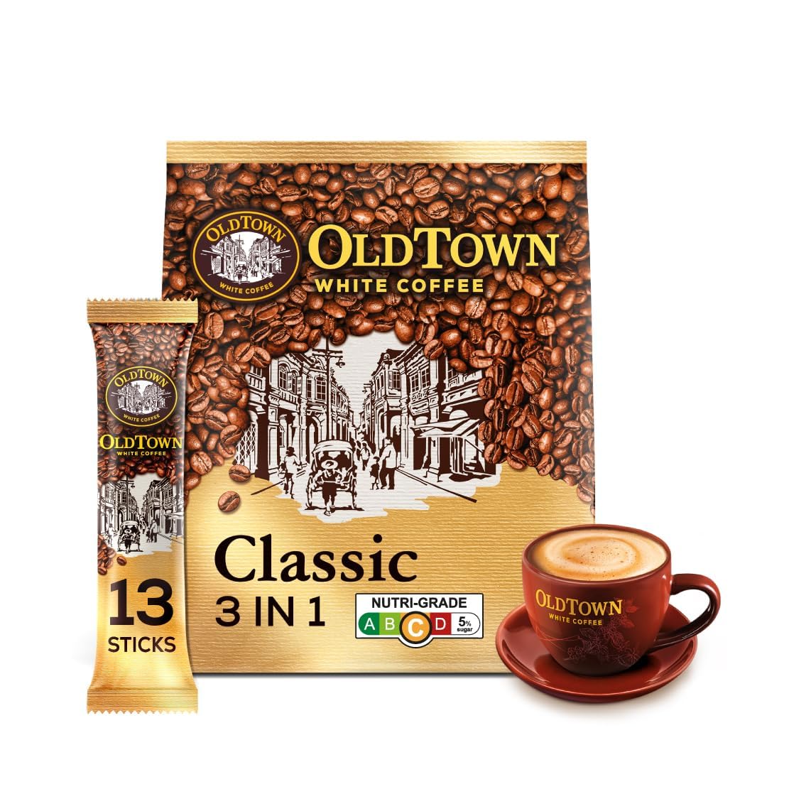 See full amazon price history chart for Old Town White Coffee 3in1 Classic Coffee Perfect Original taste,Texture, & Aroma Instant Coffee (13 x 38 g) 494g Old Town White Coffee 3in1 Classic Coffee Perfect Original taste,Texture, & Aroma Instant Coffee (13 x 38 g) 494g (B0DGGFXVDT) Amazon Price History, Amazon Price Tracker