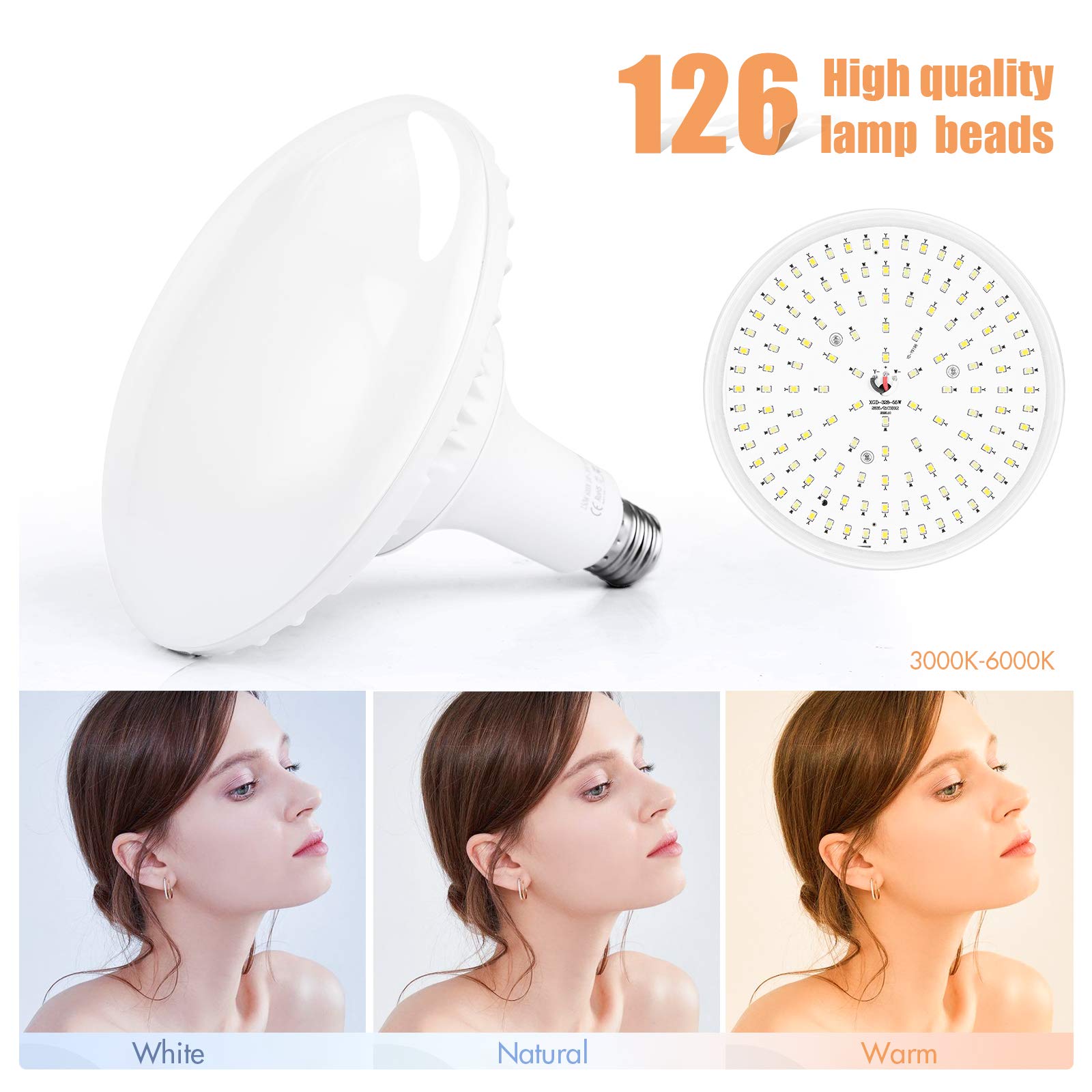 Andoer Softbox zestaw do studia fotograficznego, 2 x 50 x 70 cm, softbox LED, zestaw 2 lamp studyjnych 150 W, 2 piloty, 2 x statyw świetlny 2 m, torba do przenoszenia portretów, fotografii produktów, modne zdjęcia