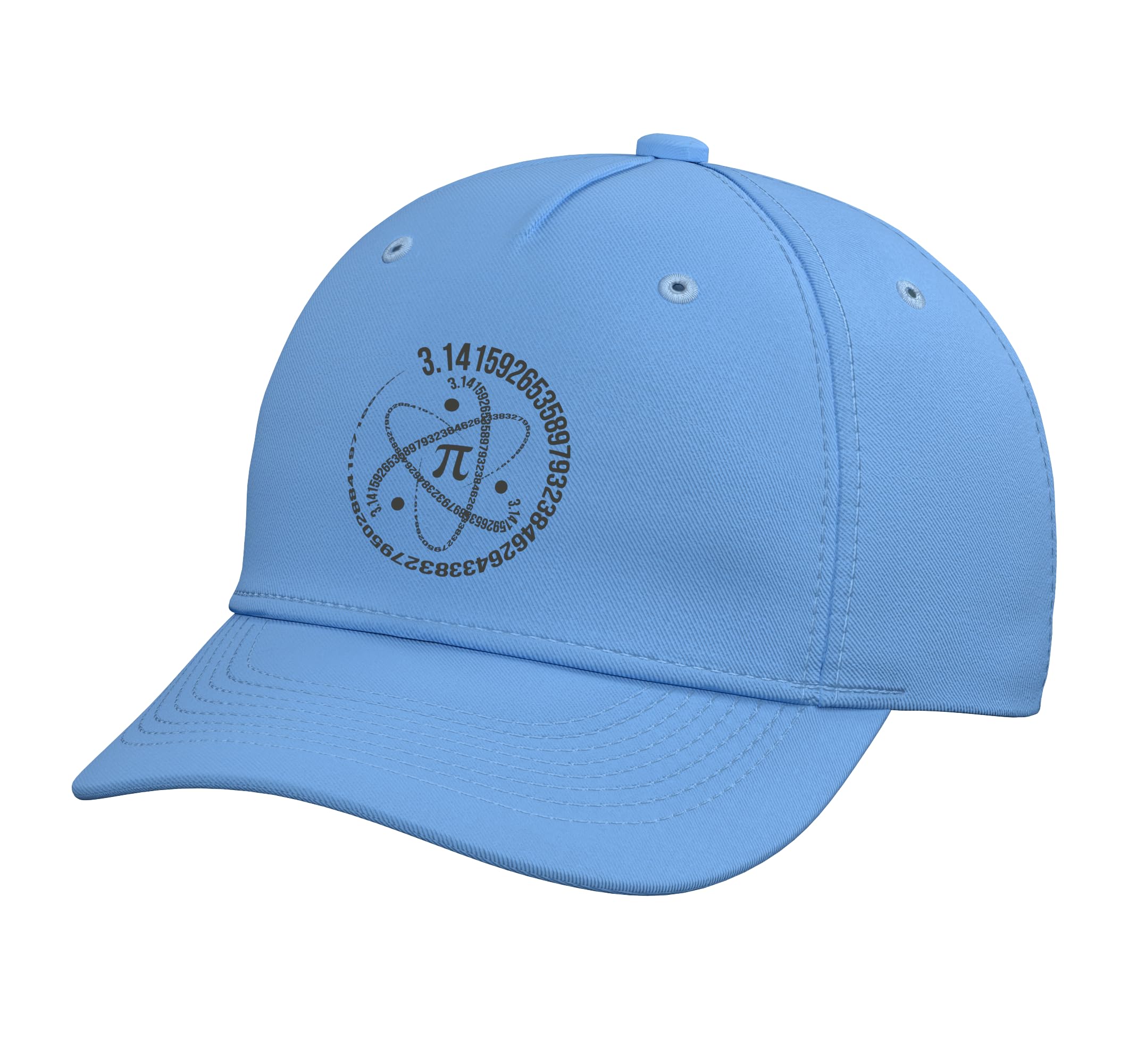 Happy Pi Day Science Atom Design - Math Teacher Pi Number Adjustable Baseball Hat
