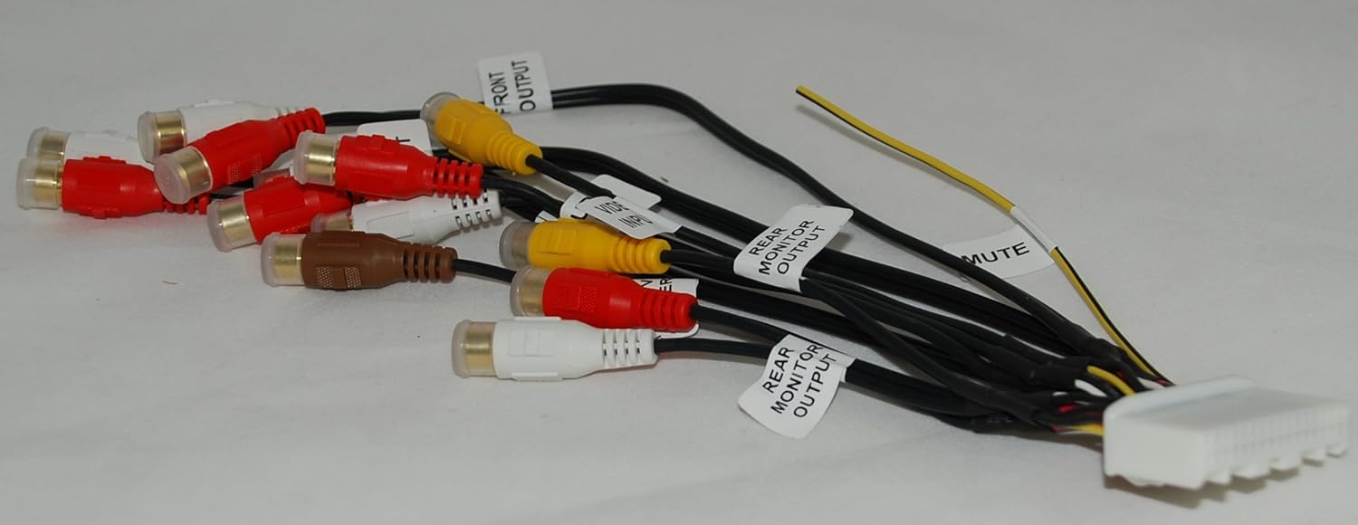 RCA Cord Assembly Compatible with Pioneer Avic Z130 Z140 Audio Video  Harness Ref CDP1375