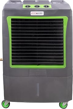 OEMTOOLS 23968 3-Speed Portable Swamp Cooler 3100 CFM 10.3-Gal. Water Tank | Evaporative Cooler for 950 Sq. Ft, Oscillating, Includes a Tool Tray, GFCI Plug