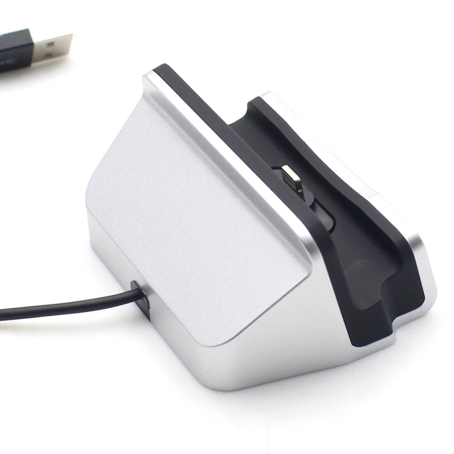 Tenlacum Caricabatterie Supporto docking station di ricarica Dock Sync Dock per Phone di quinta generazione tavolo Desktop Stazione di Ricarica Dock