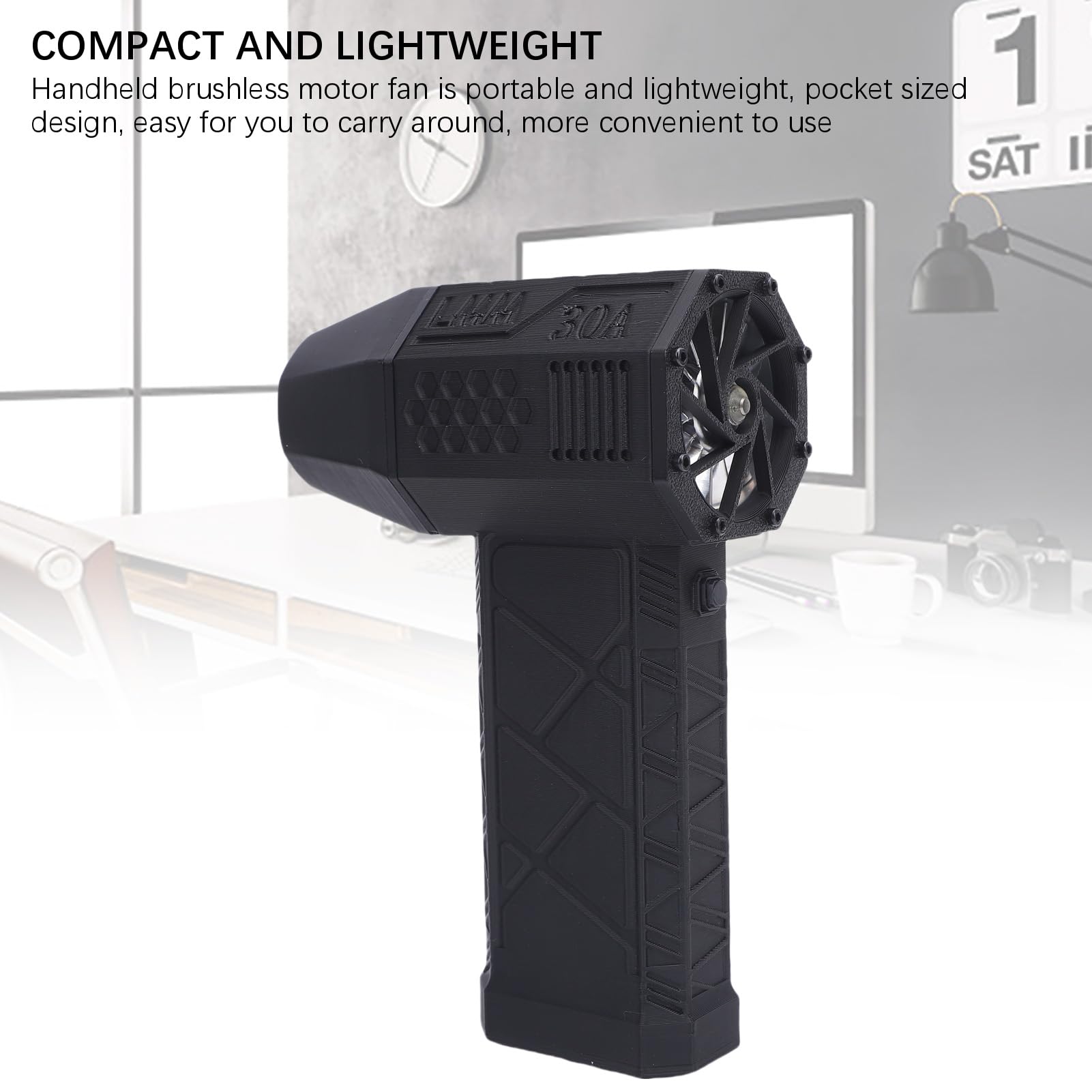 Aire Comprimido Duster, 130000 Rpm de Aire Eléctrico de Alta Velocidad con Motor sin Escobillas, Soplador de Aire Inalámbrico de Mano Recargable para PC, Teclado, Automóvil,