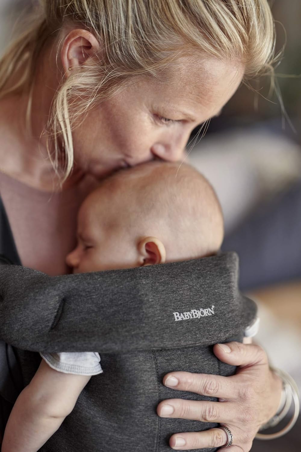 Babybjorn Baby Carrier Mini 3d Jersey Charcoal Grey Amazon Co Uk Baby Products