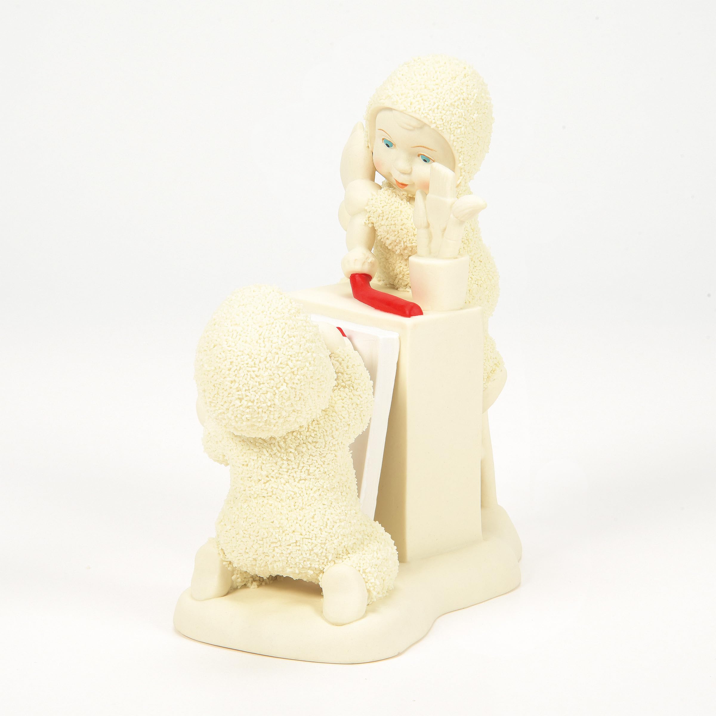Department 56 Snowbabies Figurine de Père Noël représentant un portrait du jubilé de Noël, 13 cm, multicolore