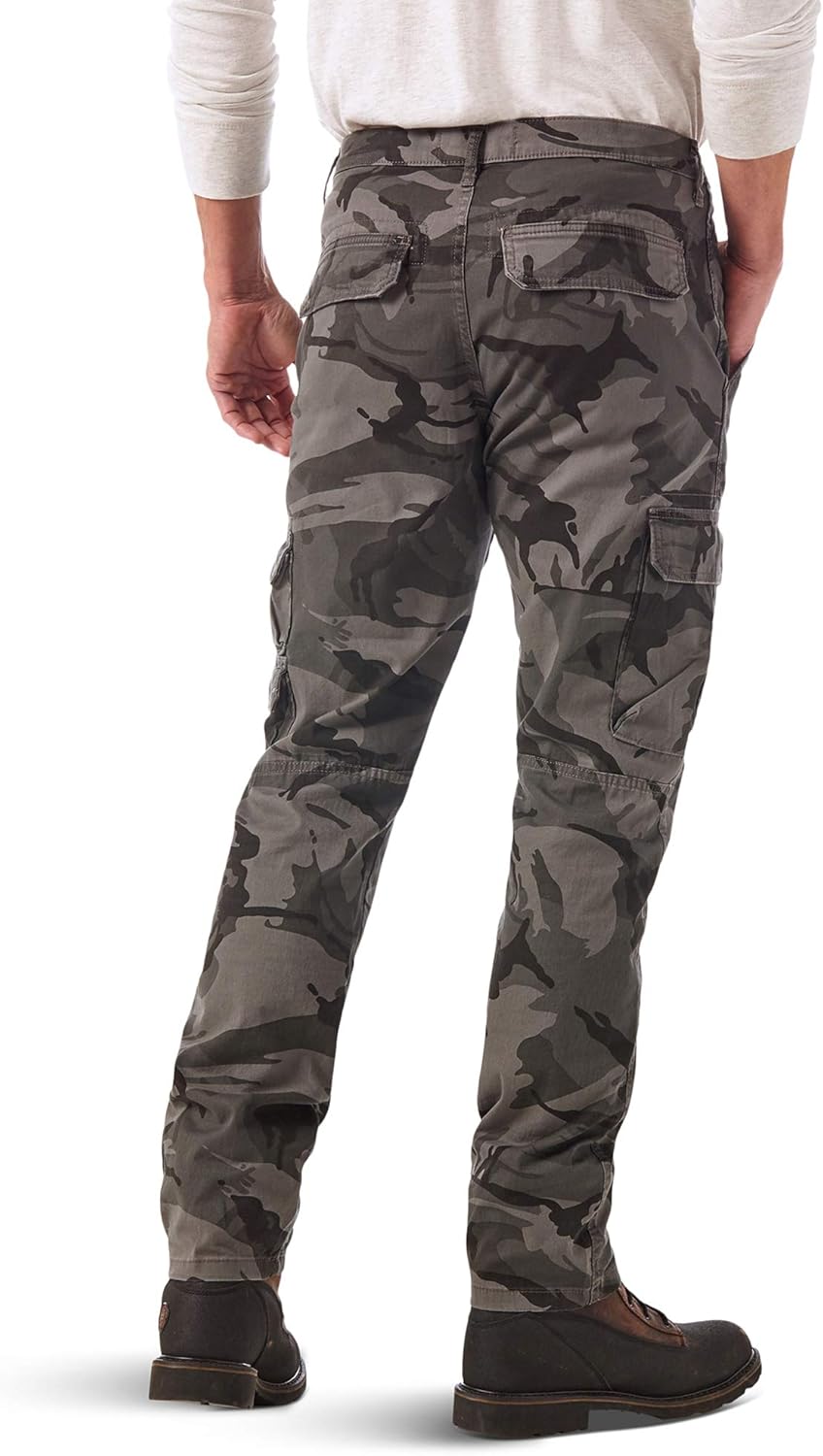 Wrangler Men's Regular Tapered Cargo at  Men’s Clothing store