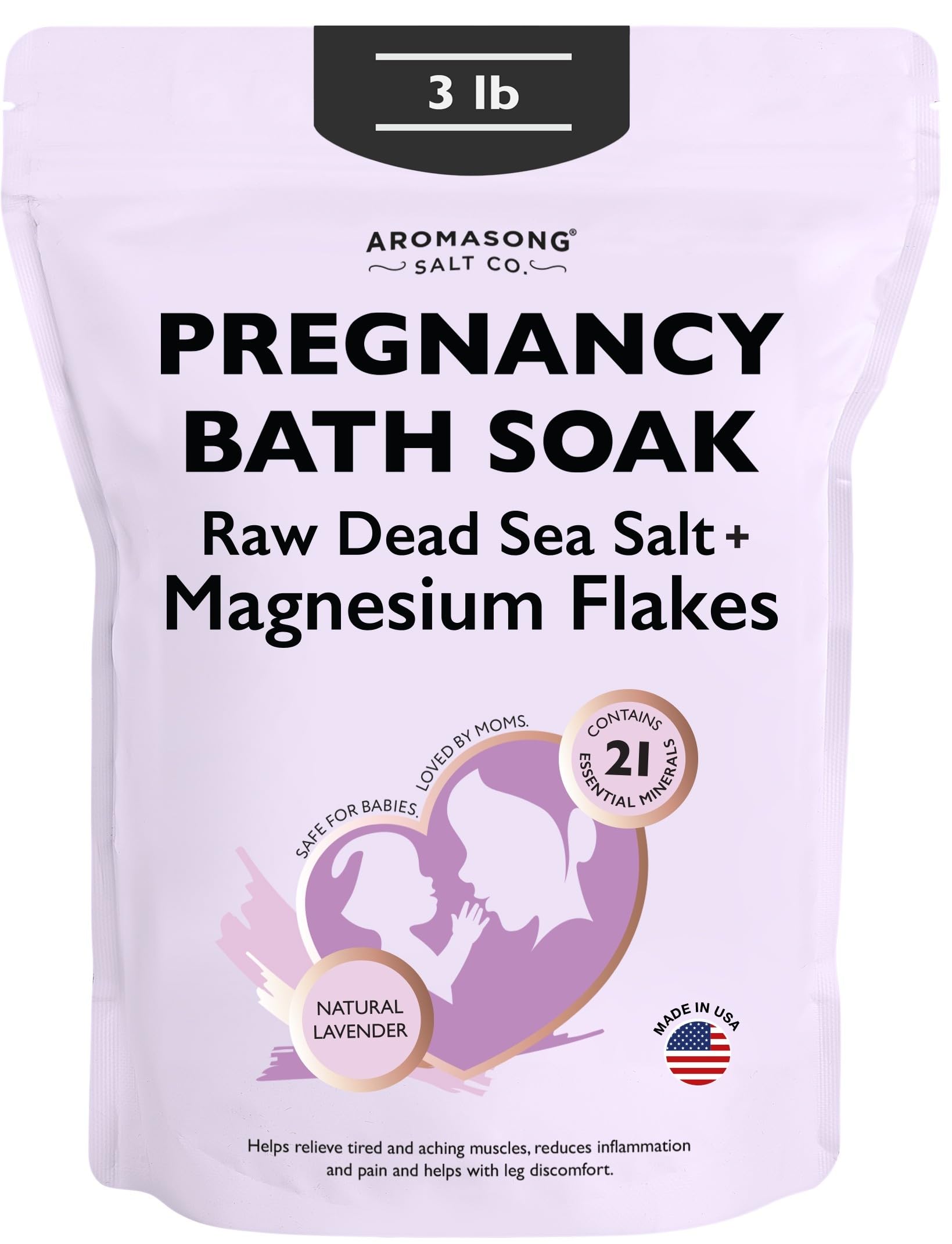 Pregnancy Bath Salts Lavender 3LB