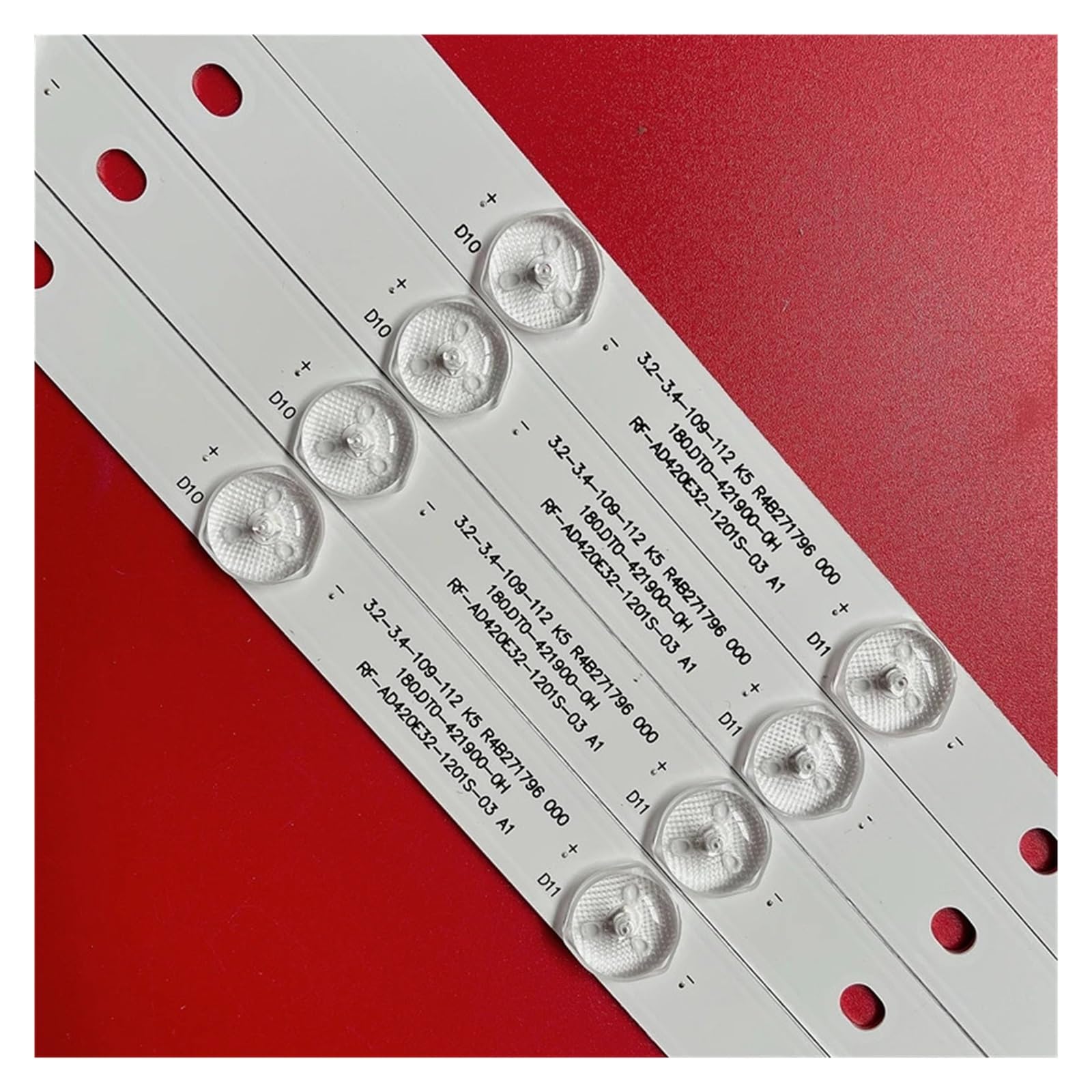 LED Backlight Strips RF-AD420E32-1201S-03 A1 for B.-BK 42LEM-1009 S.-KEYTECH ST-4230 S.-ANYO LE106S16FM CX420DLEDM LE106N11SM 42D12