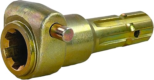 Extensor Pto, hembra de 1-3/8 pulgadas y 6 spline, macho 1-3/8 pulgadas y 6 spline, 70 CV