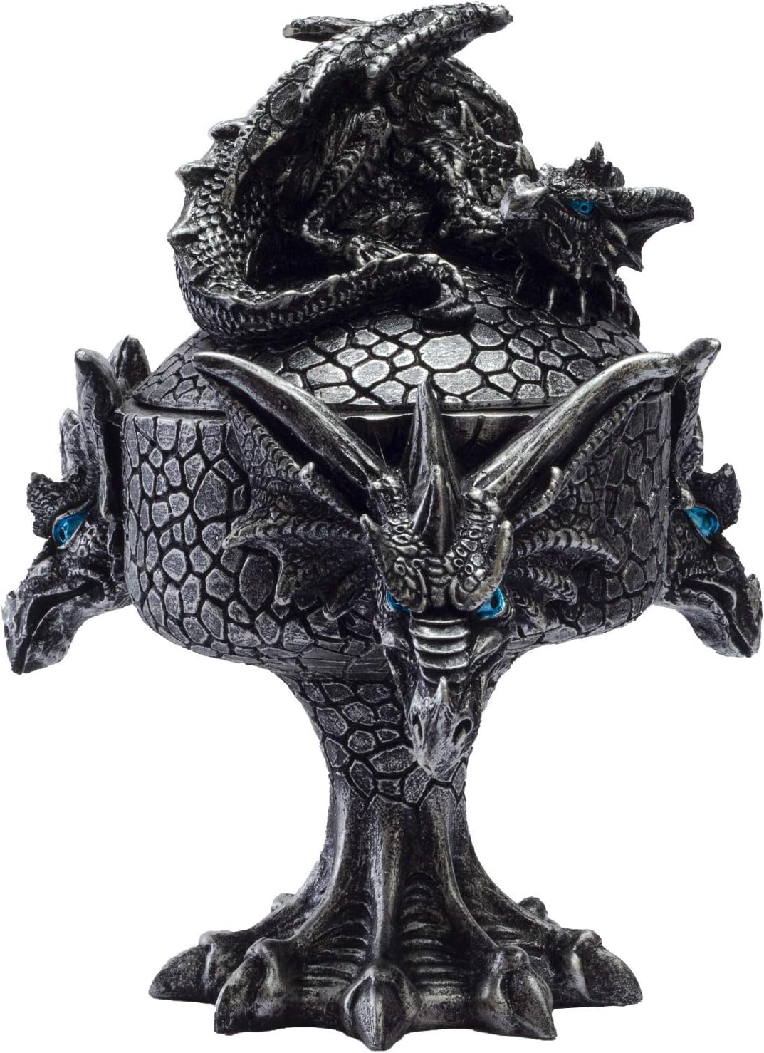 Amazon｜Pacific Giftware ファンタジー神話 伝説 ドラゴンヘッド ドラゴン ベイビー 箱に止まるジュエリー 小物入れ