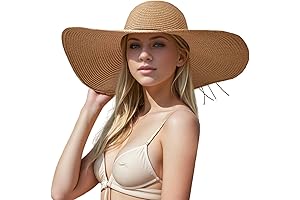 Floppy Big Beach Straw Hats for Women