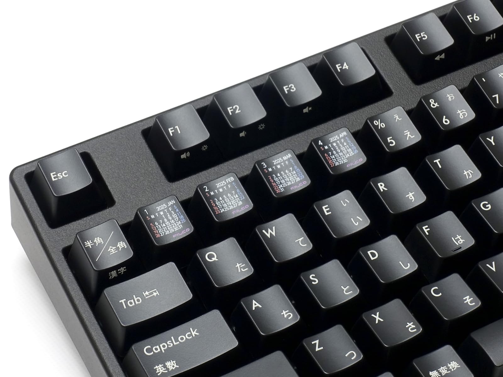 Amazon.co.jp: FILCO Calendar Keycap Set 2025 2025年分＋2026年1月の