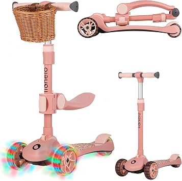lionelo Trottinette d'Équilibre 2-en-1 Franky