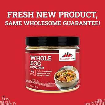 Hoosier Hill Farm Whole Egg Powder, 6oz (Pack of 1)