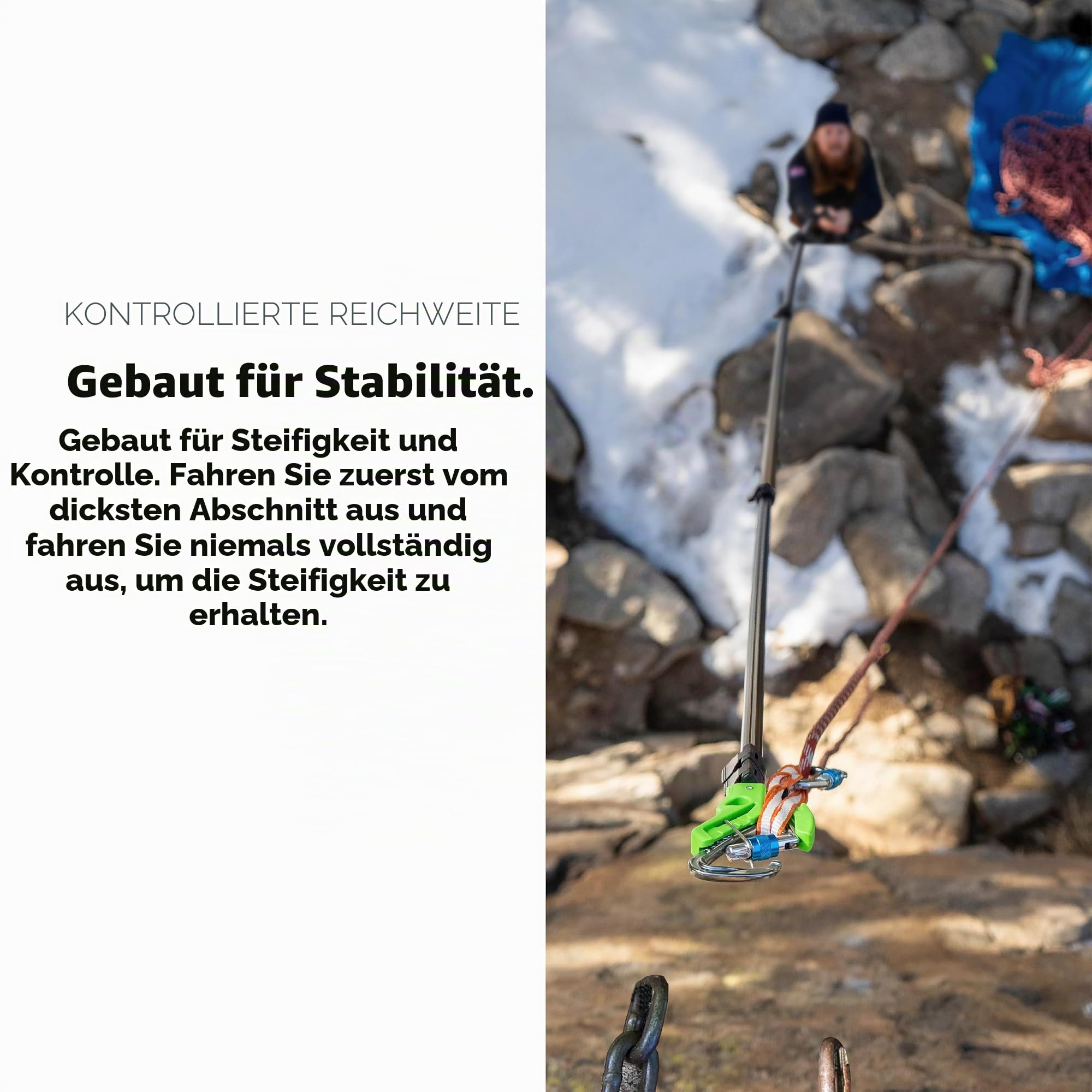 BETA Stick EVO Ultra Compact Kletterzubehör, Erwachsene, Unisex, Mehrfarbig (Mehrfarbig), Einheitsgröße