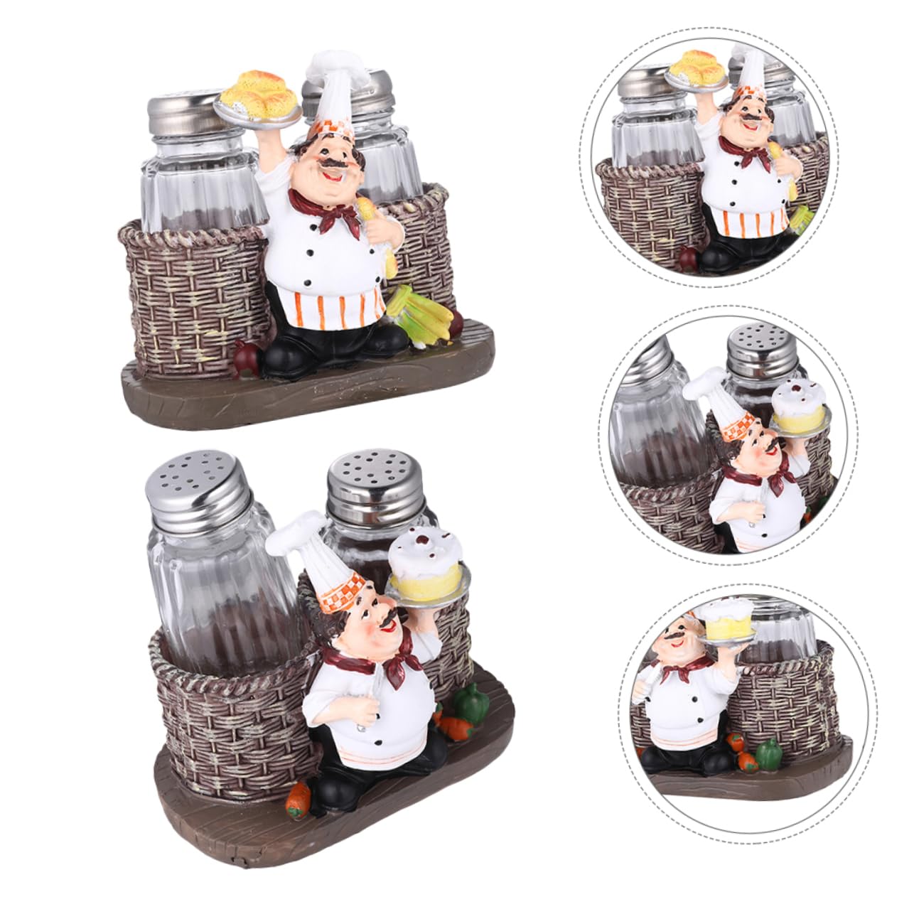 MAGICLULU 4sätze Streugläser Für Gewürze Gewürzflaschen Gewürzbehälter Mit Deckel Kleines Aufbewahrungsglas Kleine Gewürzgläser Gewürz-organizer Für Küche Gewürzgläser Mit