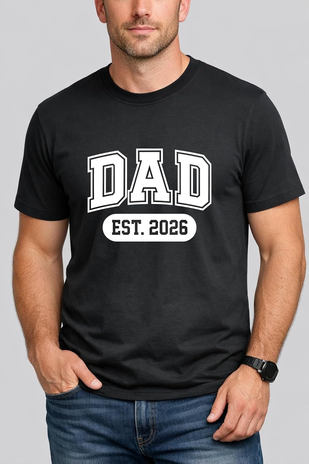 Mens Father's Day Shirt, Happy Father Day Top Dad Tee image 3