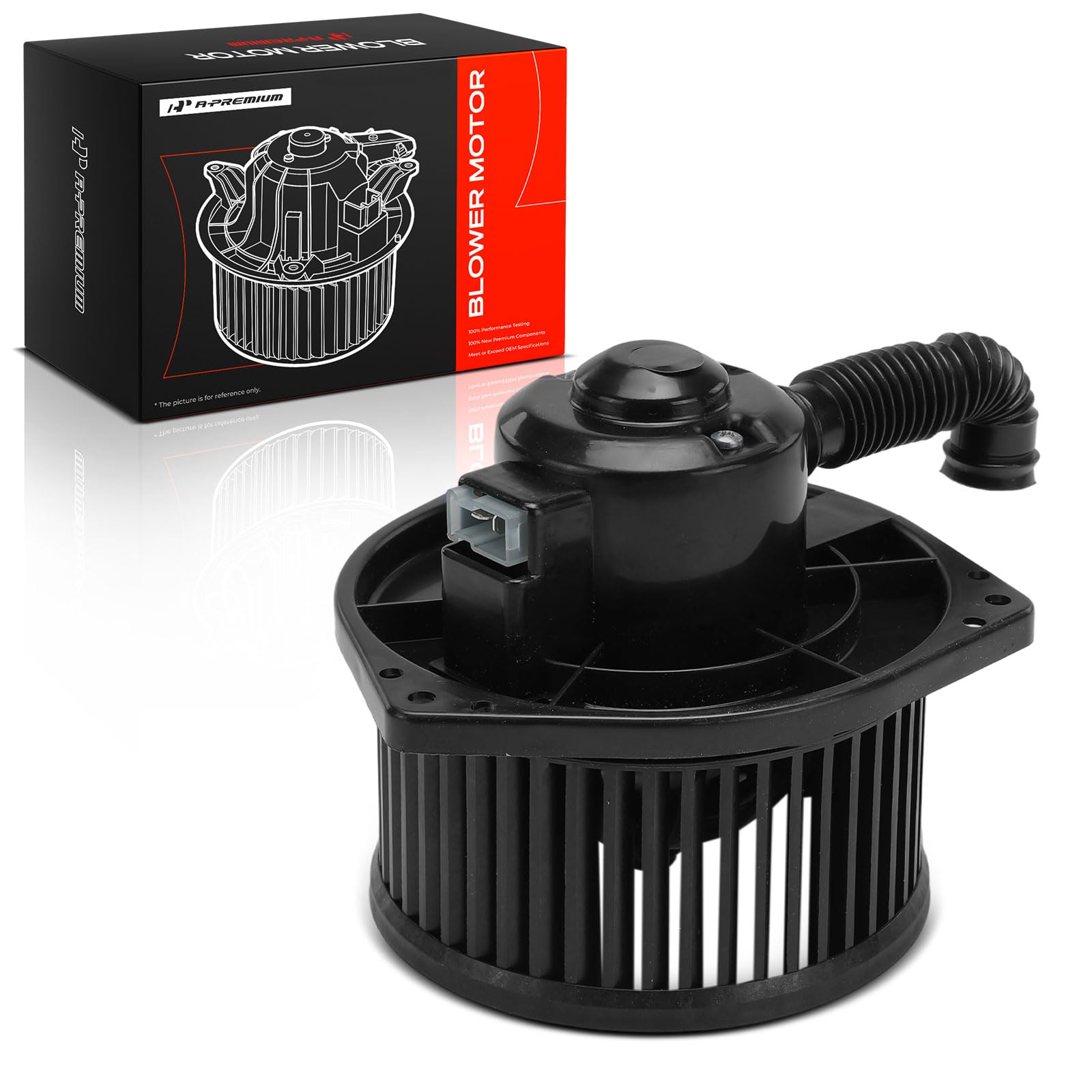 A-Premium Front HVAC Heater Blower Motor with Fan Cage