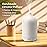 Diffuserlove Ceramic Diffuser 250ML Essential Oil Diffusers Aromatherapy Essential Oil Diffuser for Room Air Diffuser for Home Bedroom Stone Diffuser (White Big Size 250ml)