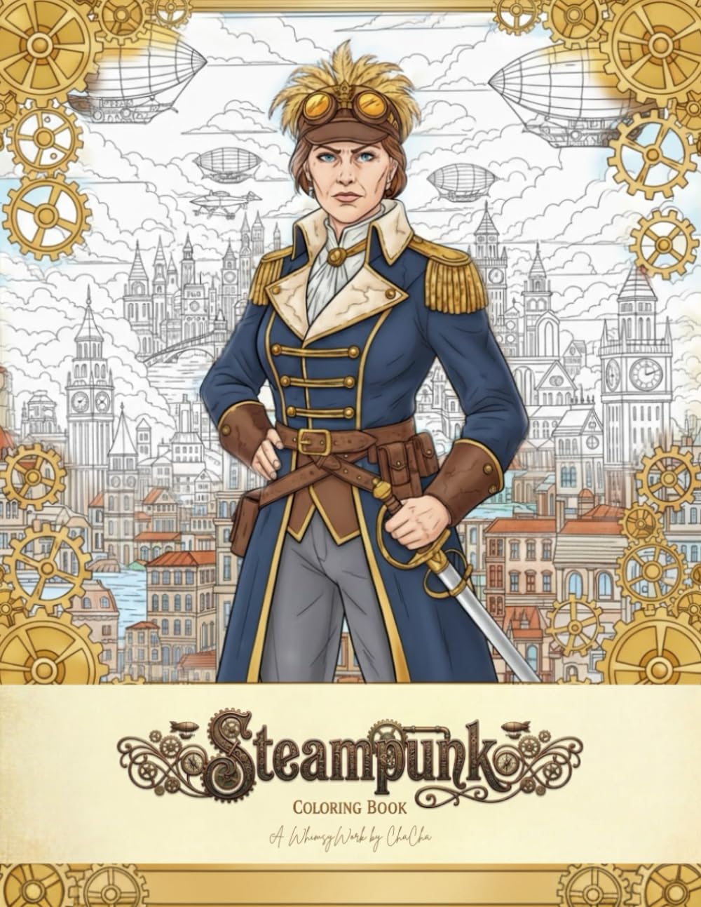Steampunk: Coloring Book