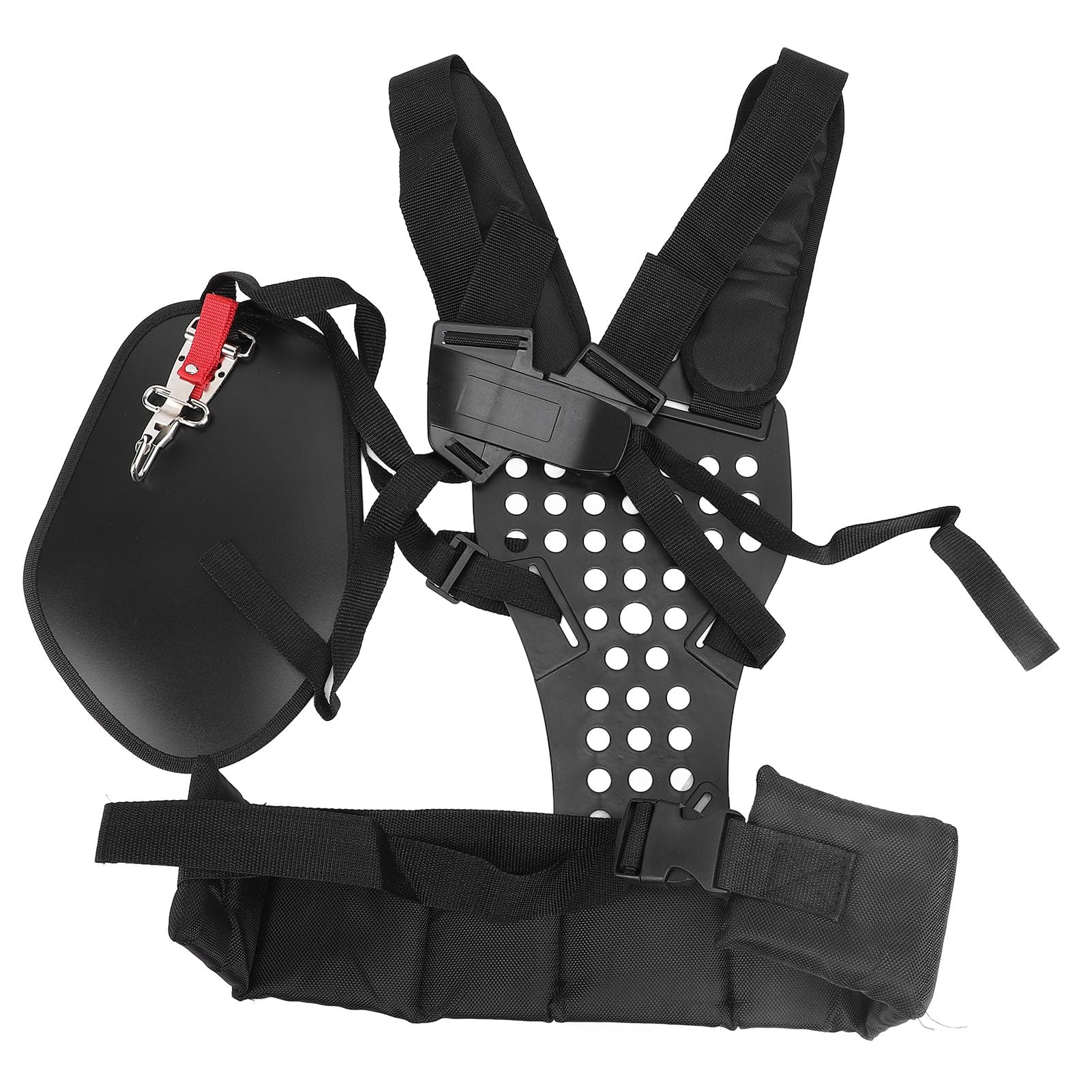 Harnais de tondeuse ergonomique pour soulager le dos sangle en toile robuste