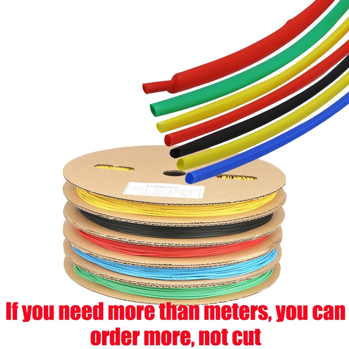 Guaina Termorestringente Trasparente Diametro 8 Mm Lunghezza 10 M - Foto 6