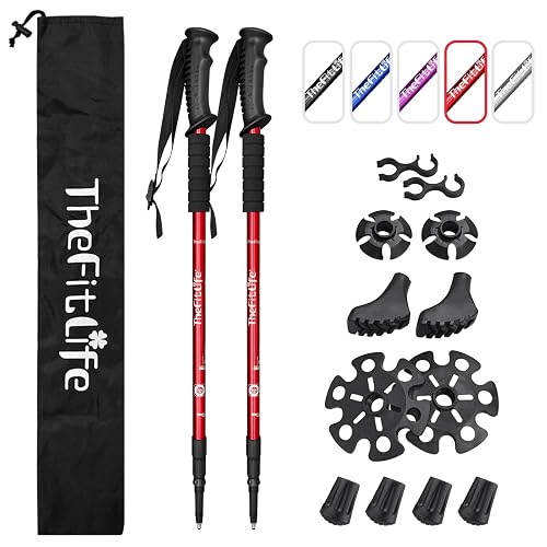 Telescopic Trekking Poles Hiking Anti-Shock Nordic Trekking Poles product photo (Trekking Poles) — ScooterReviewPro review