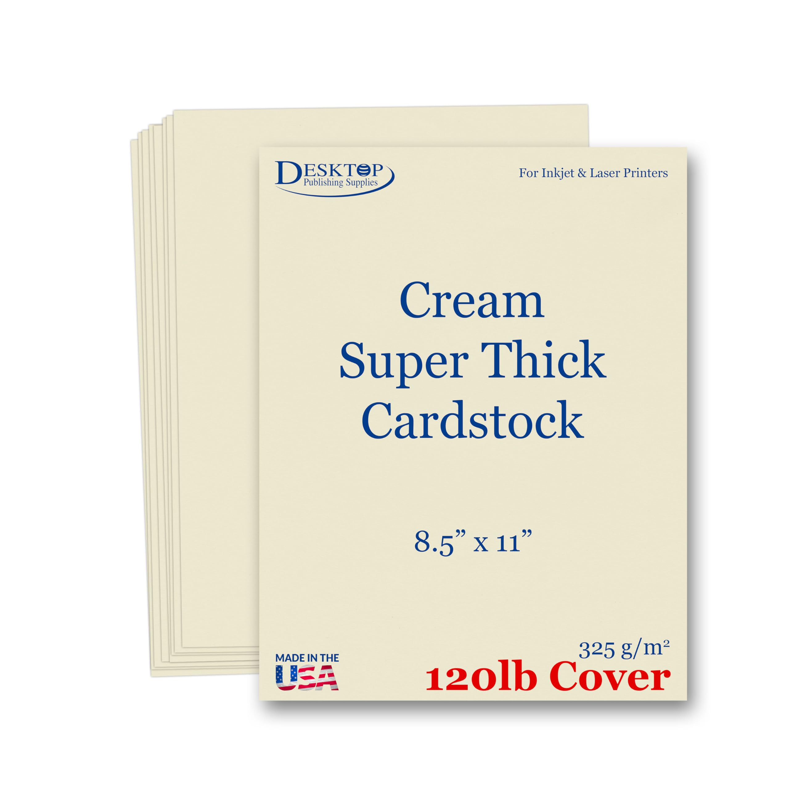 Amazon.com : SUPER Thick 120lb Cover Cardstock Paper - Plain Heavy
