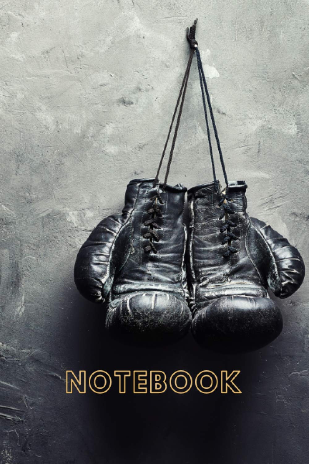 Boxing notebook: blank lined composition journal