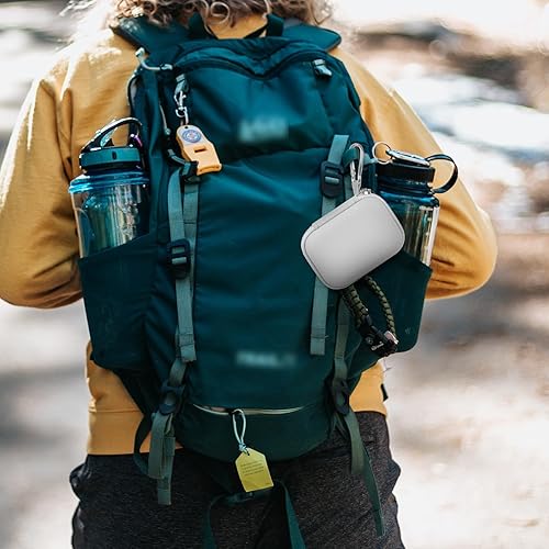 Miniatura 7 de Boobowl Funda compatible con el cargador portátil Anker Nano Power Bank, 5,000 Mah, con conector Lightning integrado, soporte de almacenamiento de