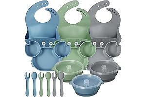 Toddler Crab-Themed Weaning Supplies Set