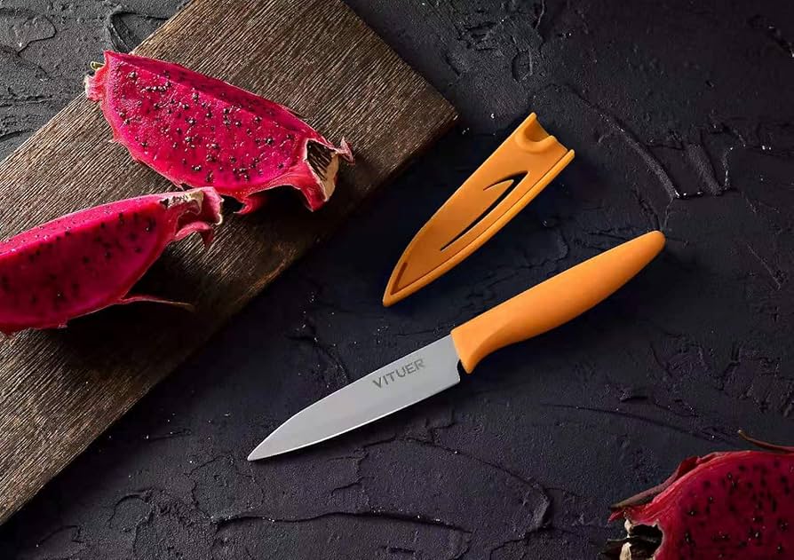 高級包丁4本 フルーツナイフ2本（ケース付） 高級包丁4本