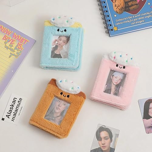 Miniatura 4 de Halyuhn Plush Kpop - Álbum de fotos pequeño, mini álbum de fotos de 2 x 3 pulgadas para cámara Fujifilm Instax Mini, Polaroid Snap, Z2300, Pic-300 y