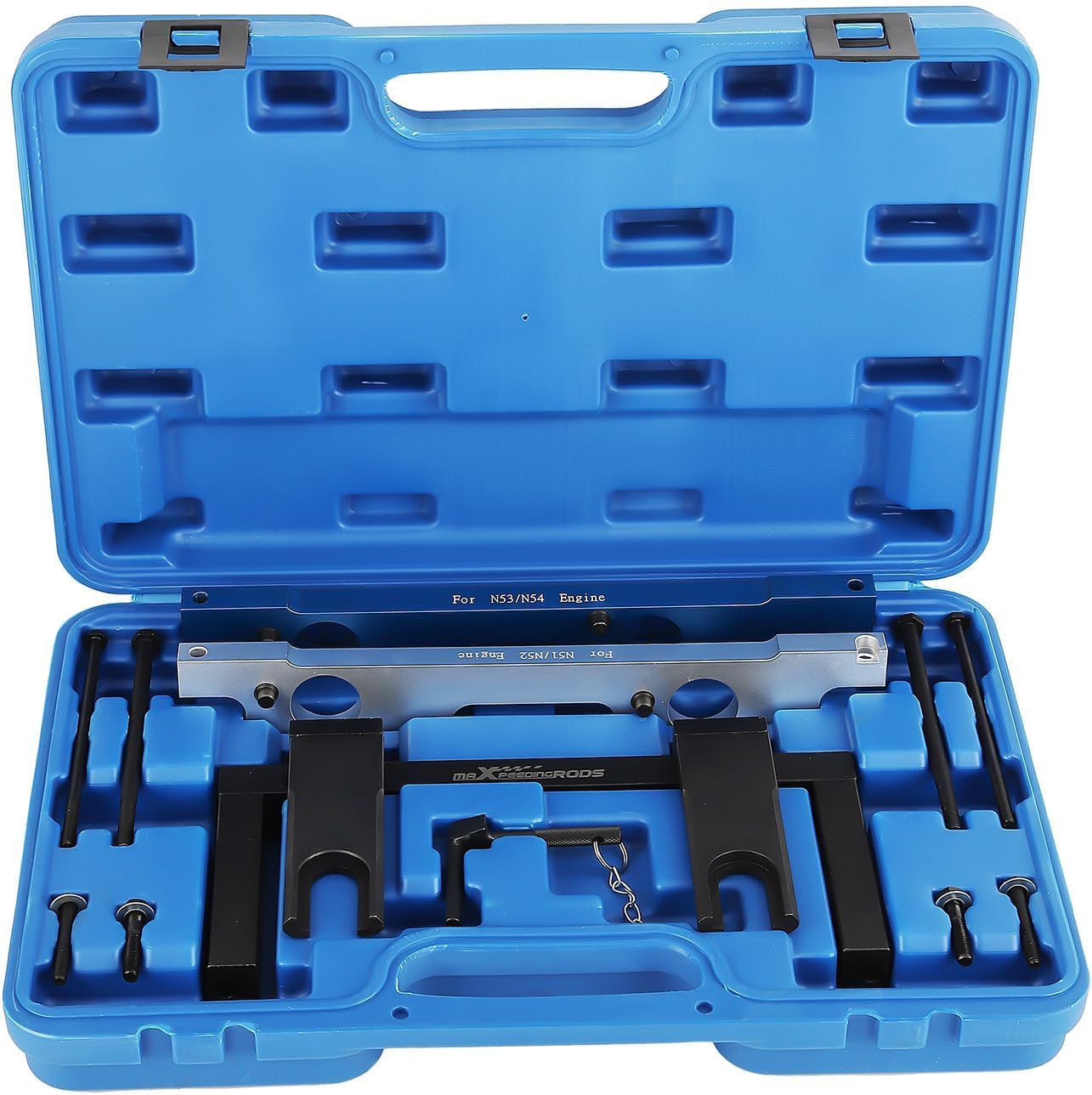 maXpeedingrods Utensile di registrazione motore per BMW N51 N52 N53 N54 | Utensile di bloccaggio dell'albero a camme per BMW 114280 114290 110300 118520