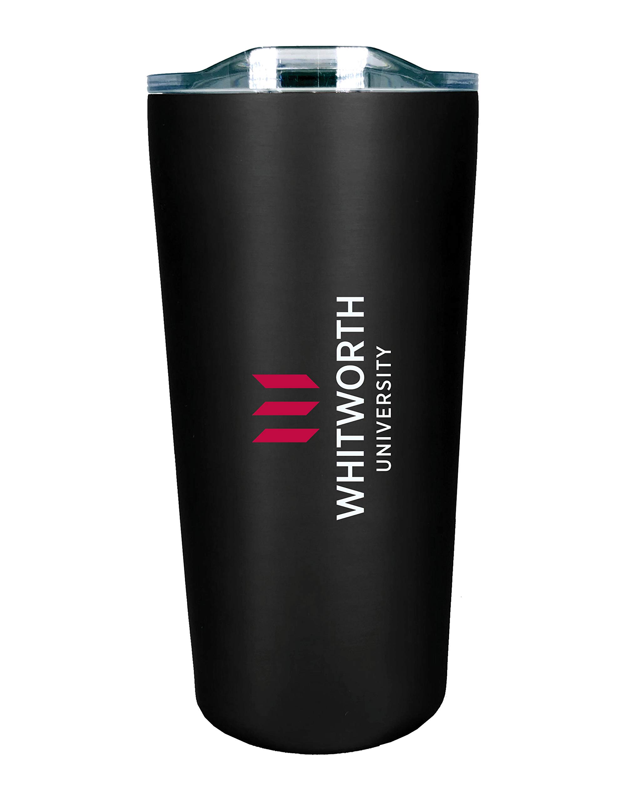 The Fanatic Group Whitworth University Double Walled Soft Touch Tumbler, Design-2 - Black
