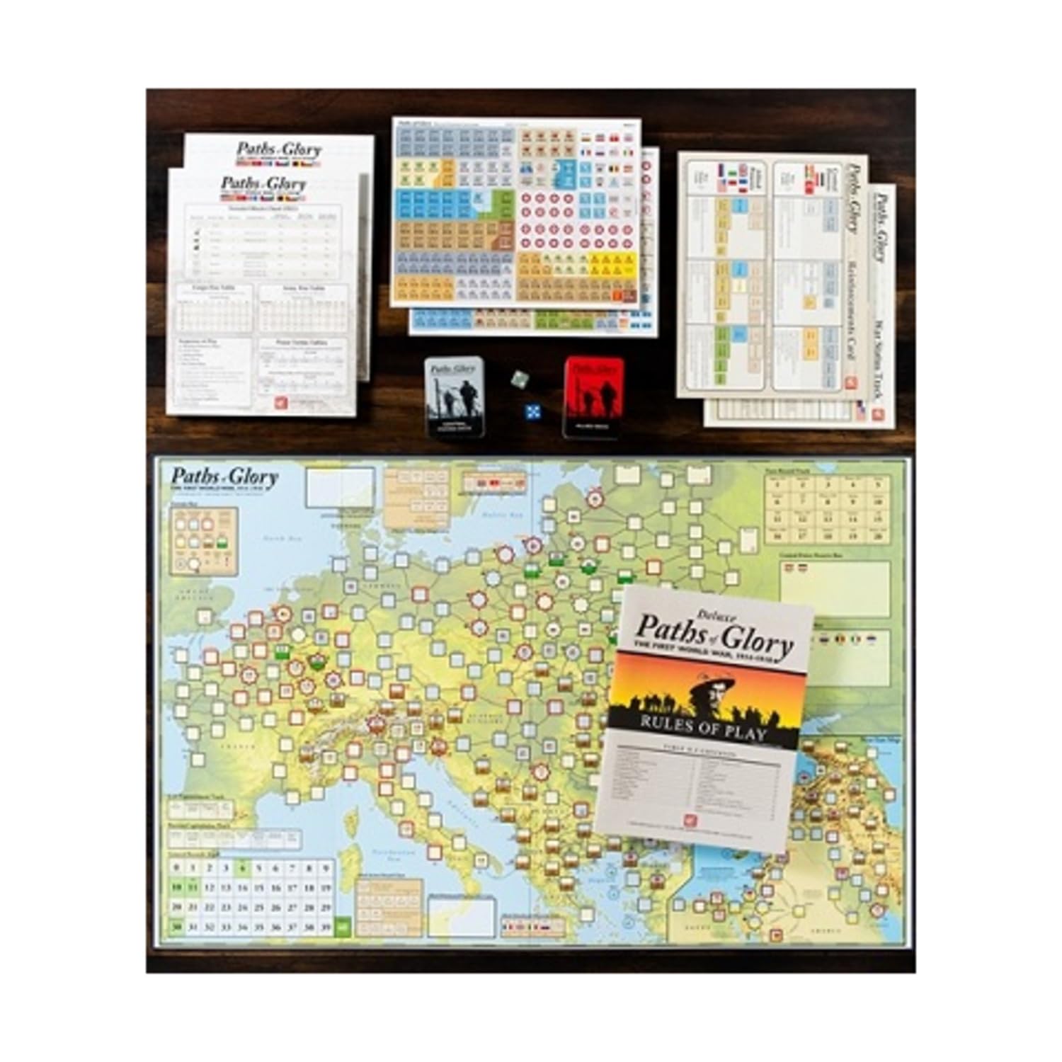 Amazon.com: GMT Games Paths of Glory, 5th Printing : Toys & Games