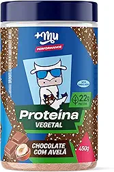 +Mu Pote Proteína Vegetal Sabor Chocolate c/ Avelã 22g - 450g