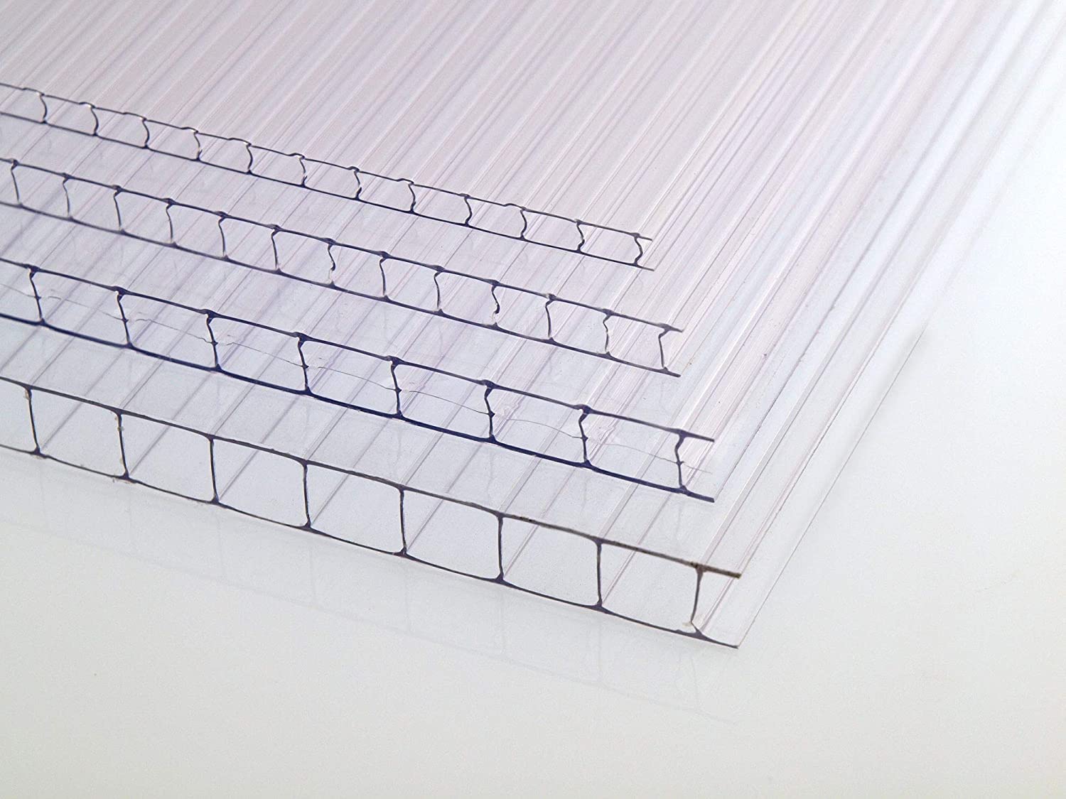Löffert® Gewächshausplatten | 4mm - 6mm - 8mm - 10mm | UV-beständig aus 300 Standard-Größen wählen (10mm | 575 x 1400mm)