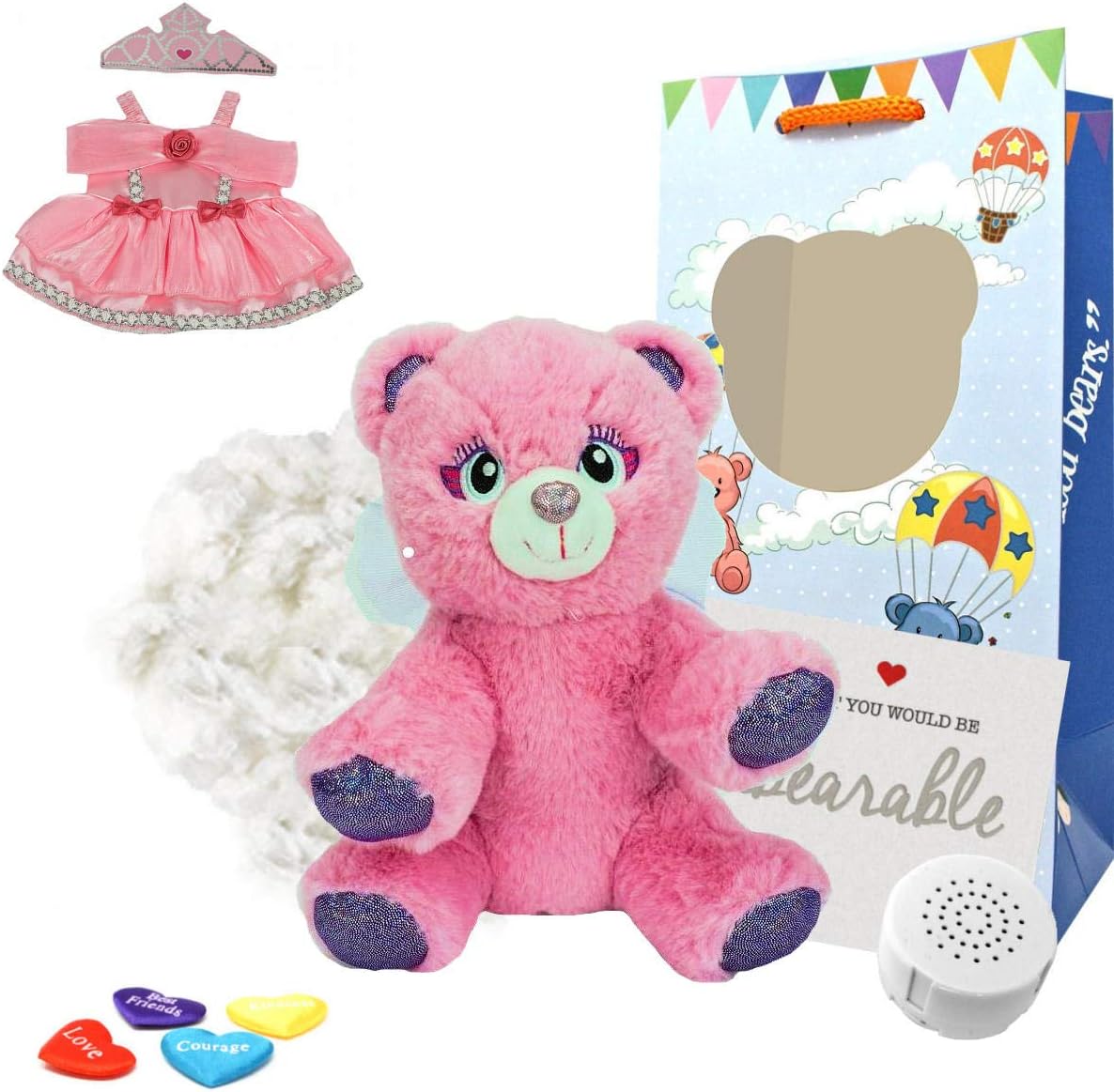 Killing Eve 8" Princess Teddy Bear Kit & Outfit - As Seen In Series 3 - Villanelle in London