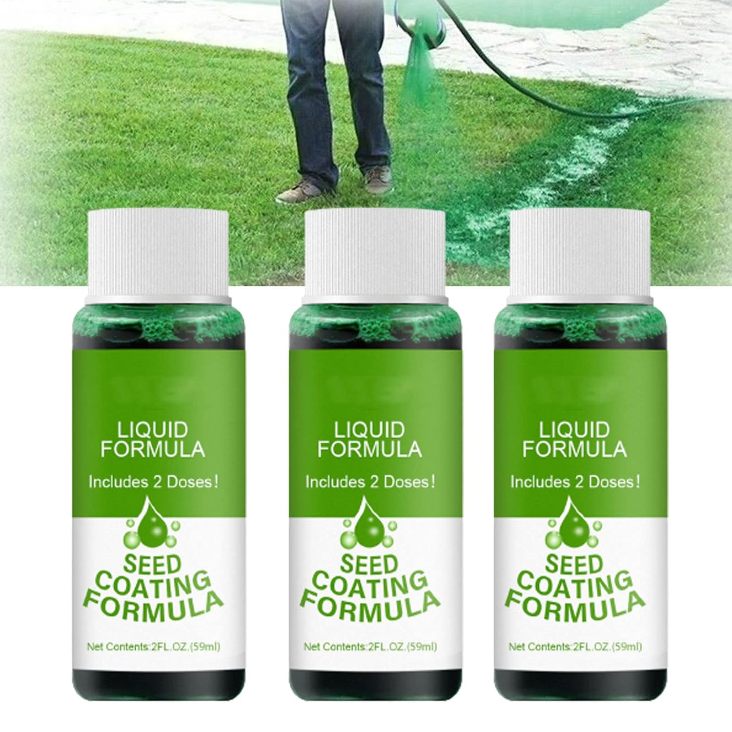Cowboy Green Grass Seed Spray, Green Grass Lawn Spray, Hippie Green Grass Spray