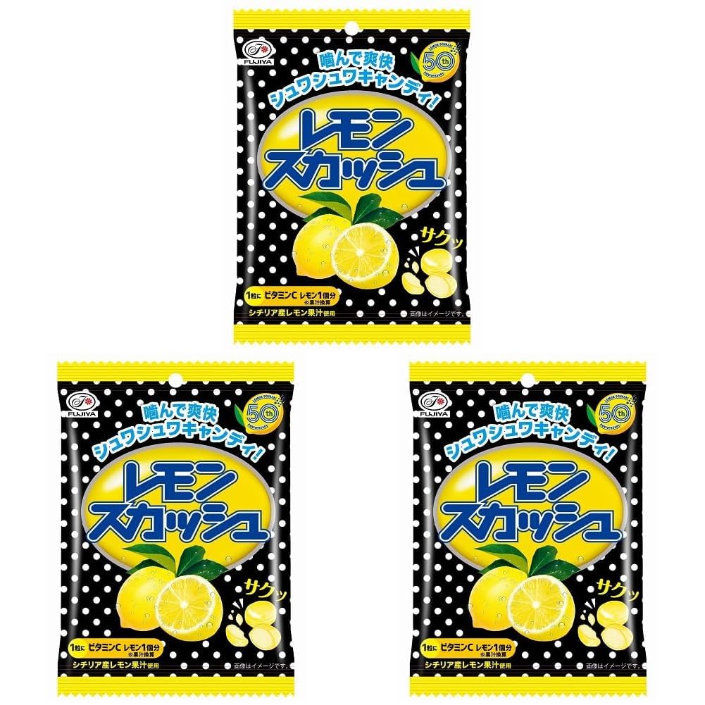 不二家 レモンスカッシュキャンディ袋 51g