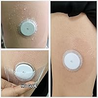 Vista 5 de HONYOU Libre 2 Plus Fundas para Sensores & Parches Adhesivos para Sensor CGM Impermeables Freestyle para Libre 1/2/3 Plus, Hipoalergénicos y Libres