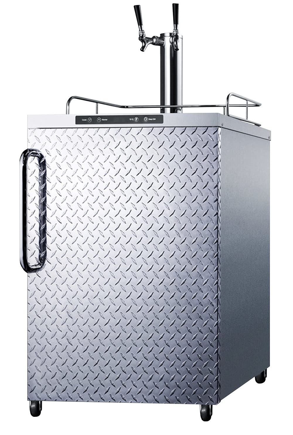Summit Sbc635mosdpltwin Wine Dispenser, Stainless-Steel on Fridge.com - View 2