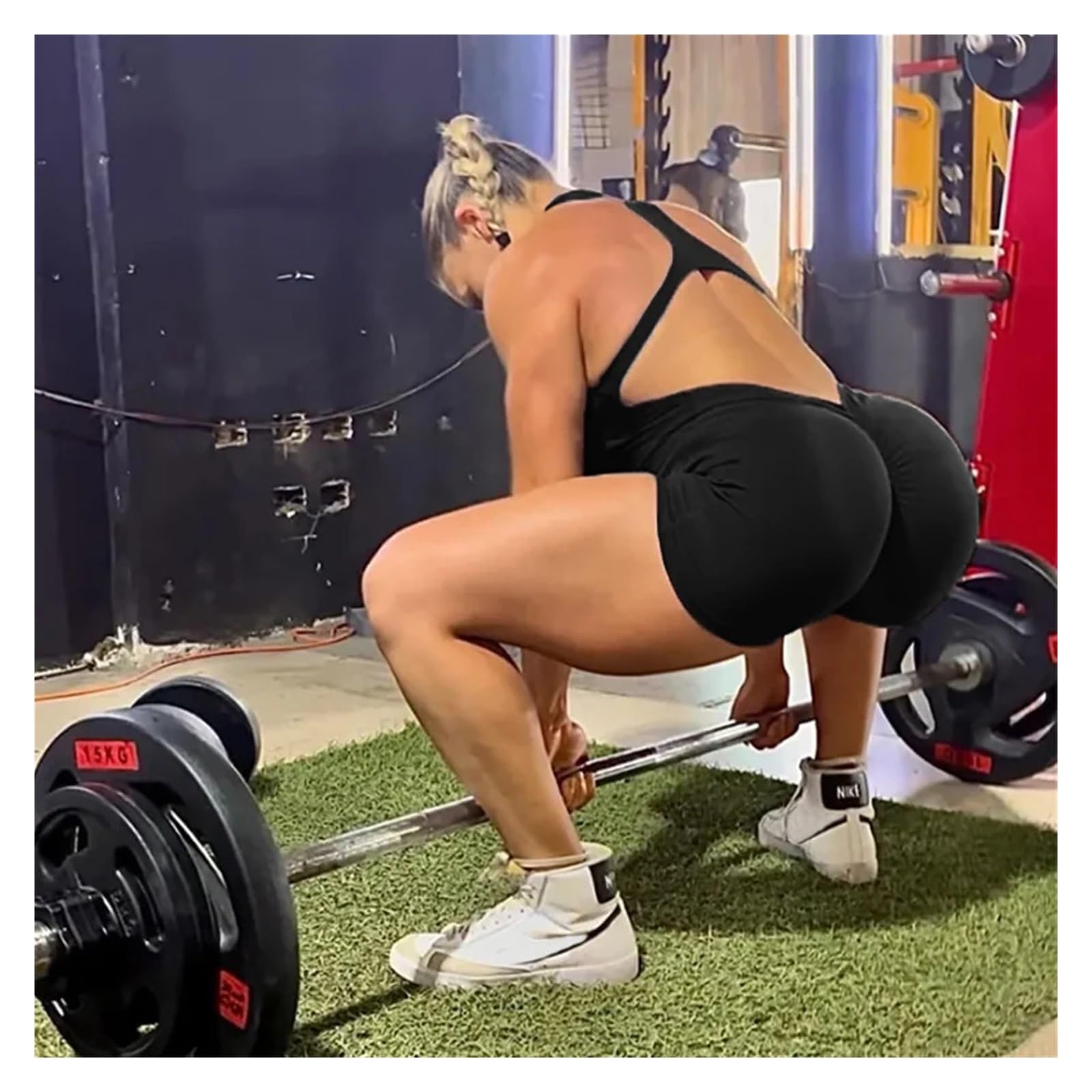 Gym Overall Frauen Fitness Anzug Kurze Sets Sport Overalls for Frau Trainingsanzug Yoga Kleidung Zipper Workout Sportswear
