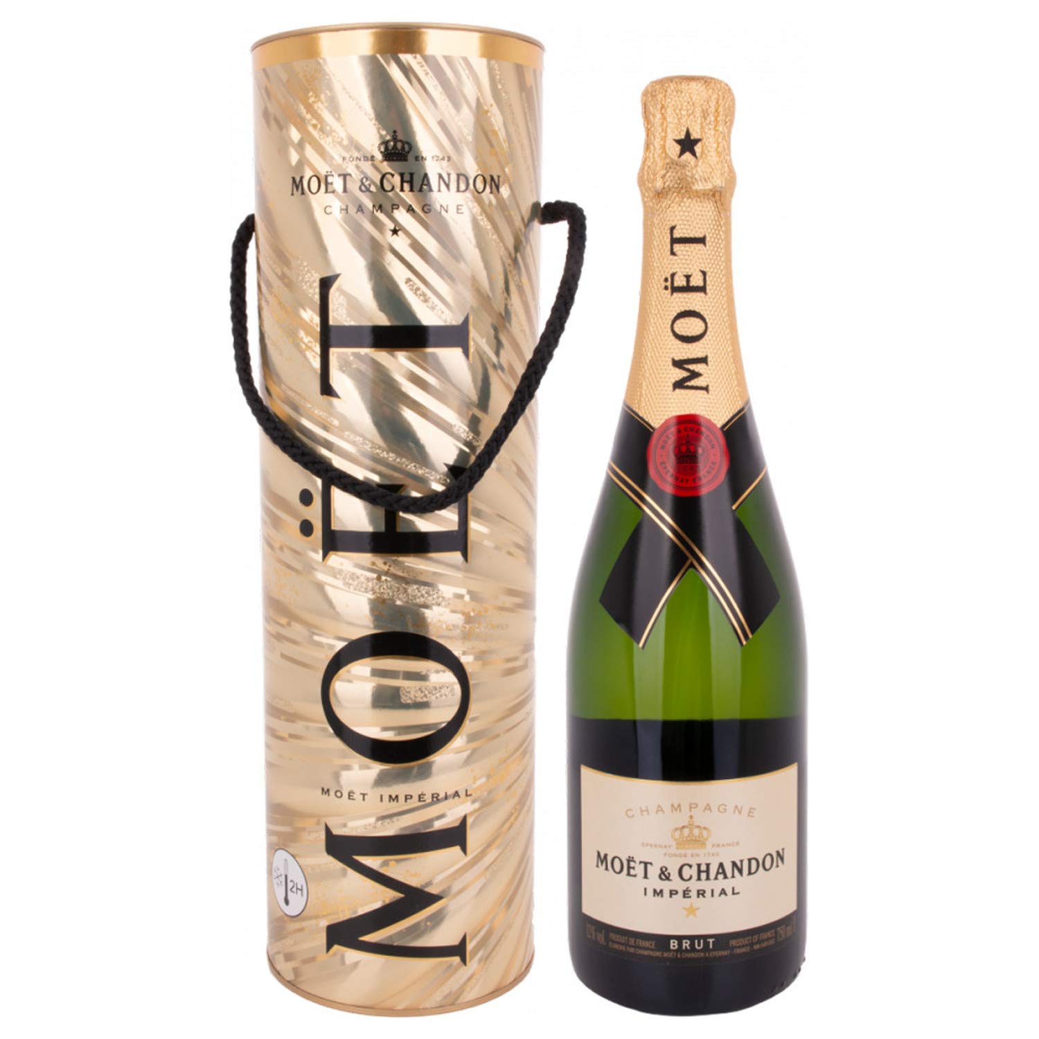 Moët & Chandon Champagne IMPÉRIAL Brut in Thermobox 12,00% 0.75 l.