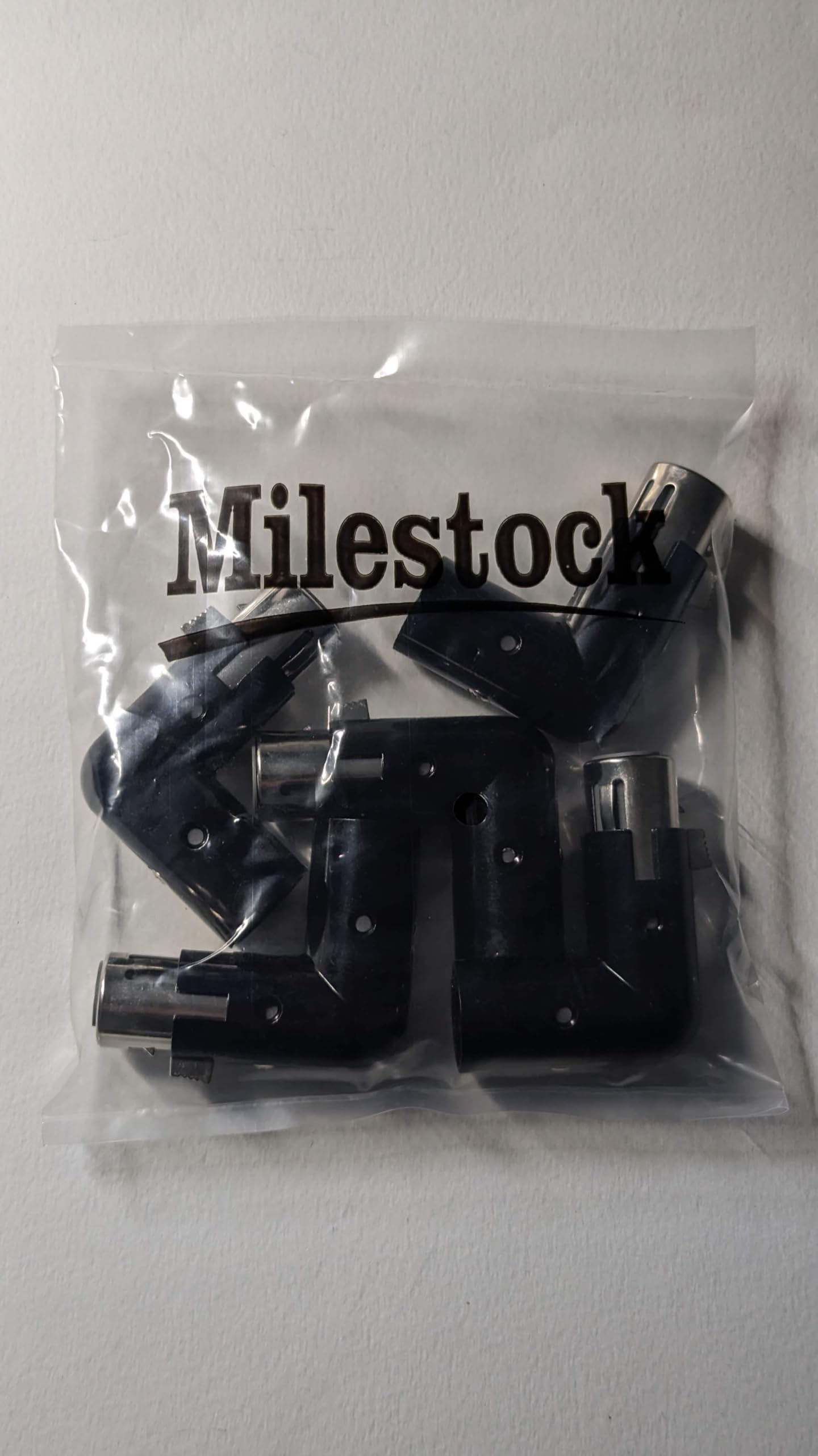 5 x 3-poliger XLR-Winkeladapter, verstellbarer Stecker auf Buchse, XLR 90 Grad, 4 verstellbare Winkelpositionen