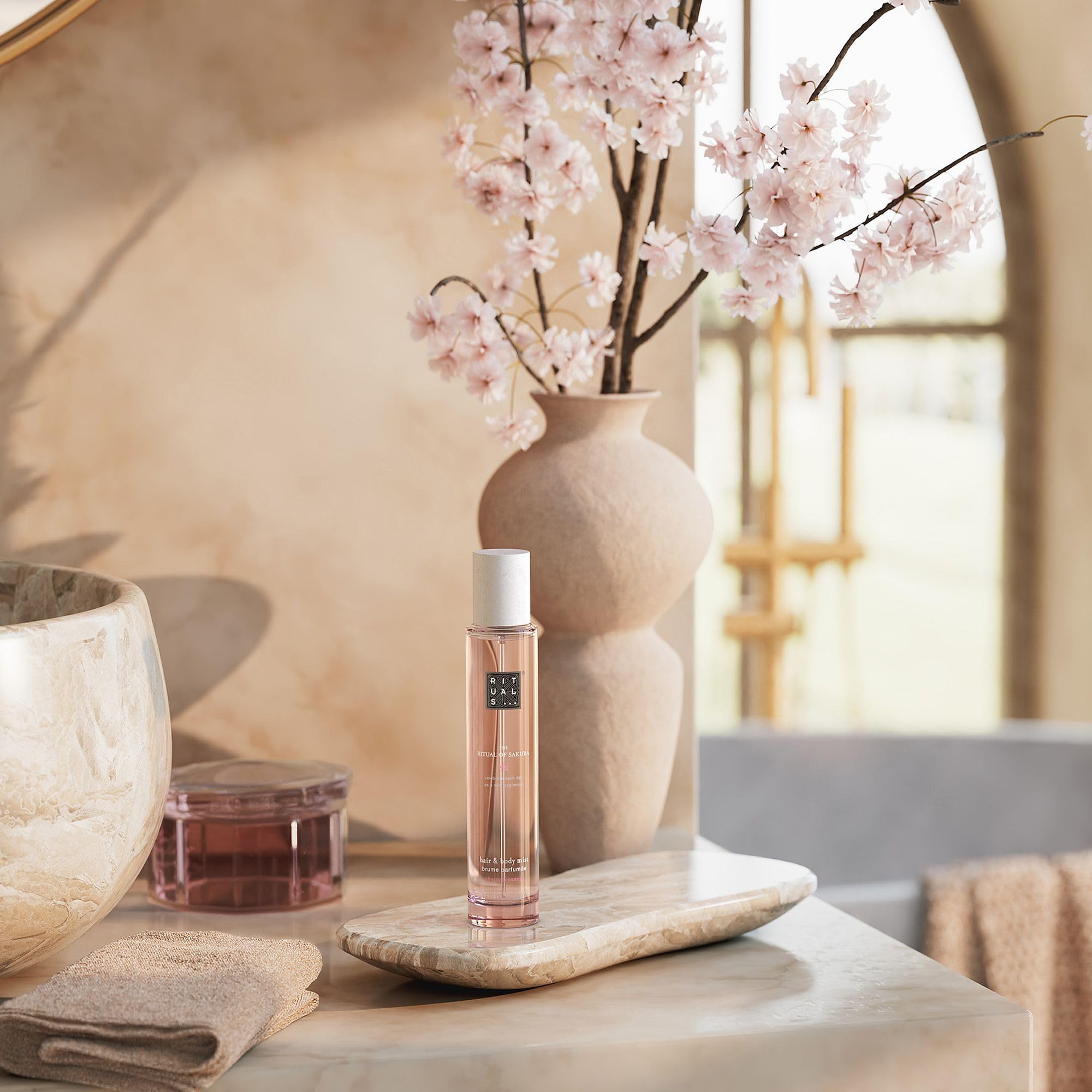 RITUALS Bruma para el cuerpo y el cabello de The Ritual of Sakura - con Flor de Cerezo - Aroma floral y delicado - 50 ml
