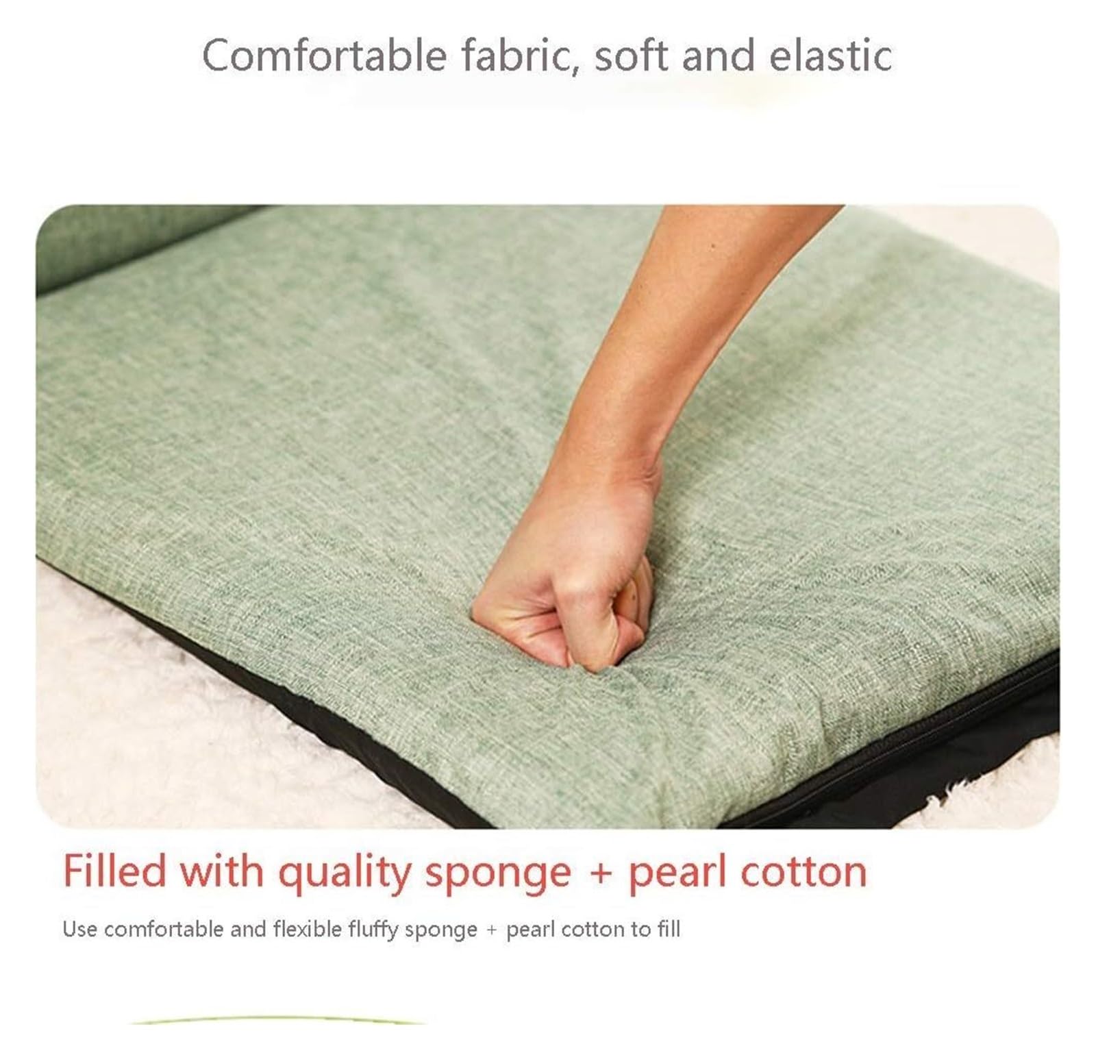 Silla de suelo plegable ajustable, sofá perezoso extraíble y lavable, asiento de meditación de 5 posiciones, tela gruesa de pelo corto, cómoda tumbona gris