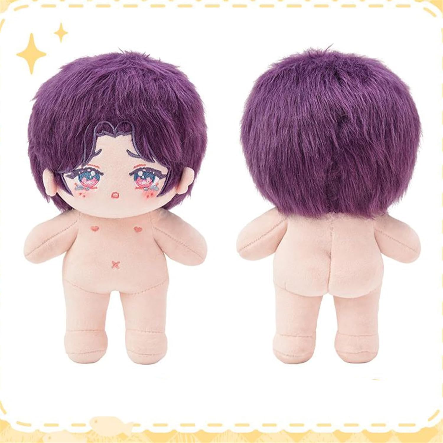 Amazon.co.jp: 恋と深空 ぬいぐるみ ホムラ 20cm 裸の人形 周辺 通常の