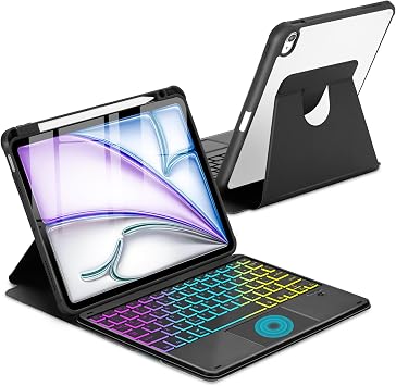 MePadKey Touchpad Keyboard Case for iPad Air 11 inch M3 2025/M2 2024